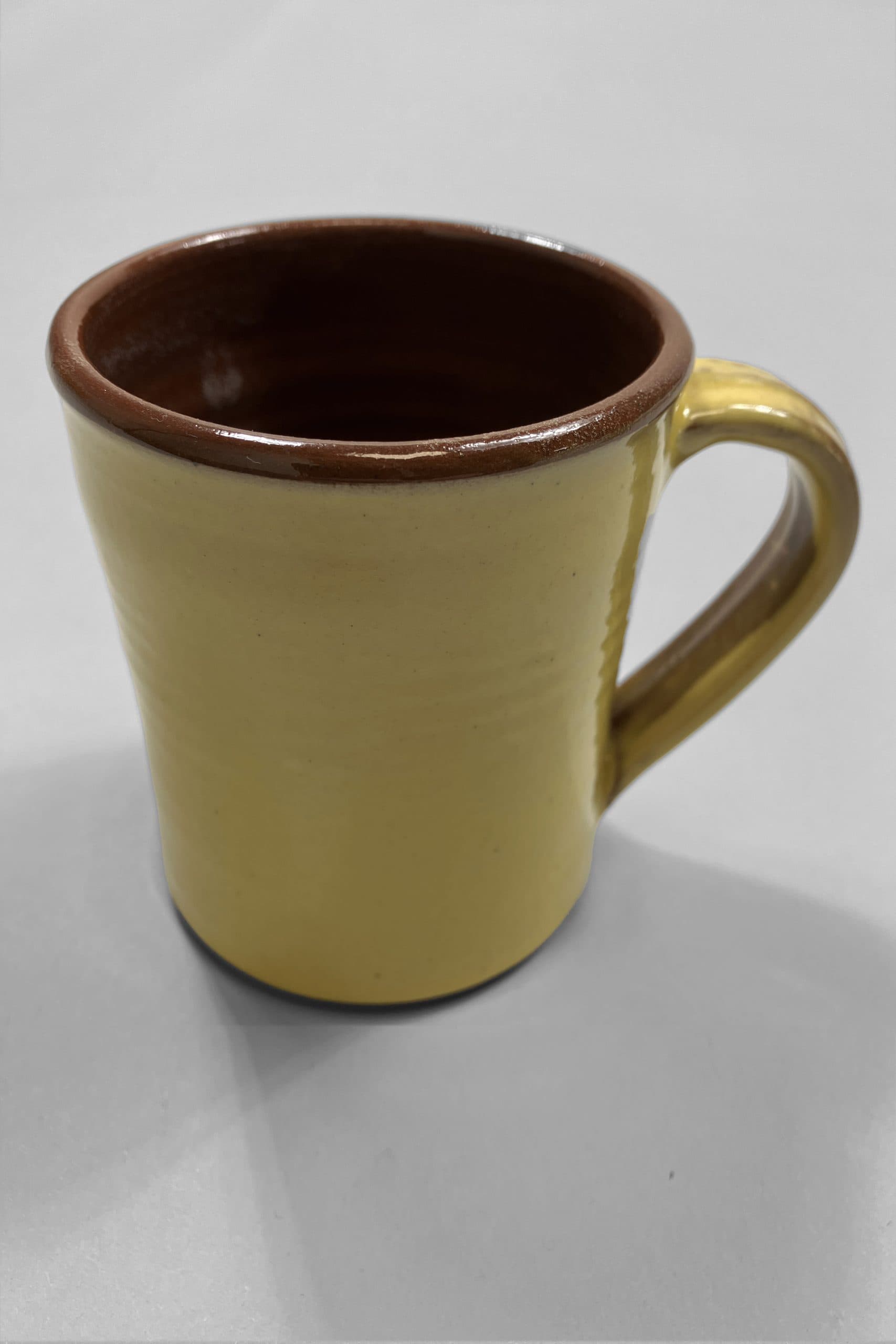Hand-thrown Natural Red Clay Coffee Mug