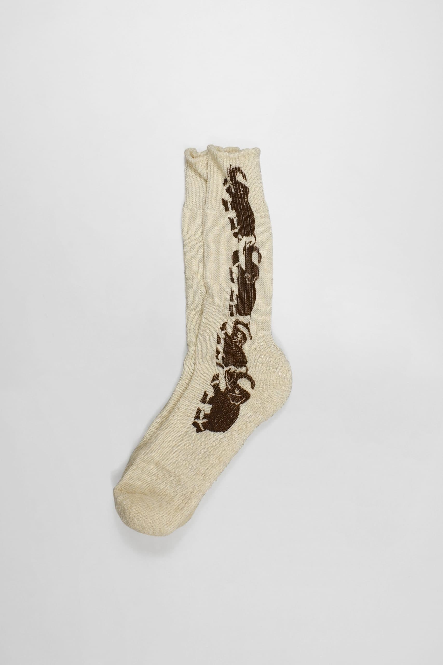 Hand Linked Wool Socks