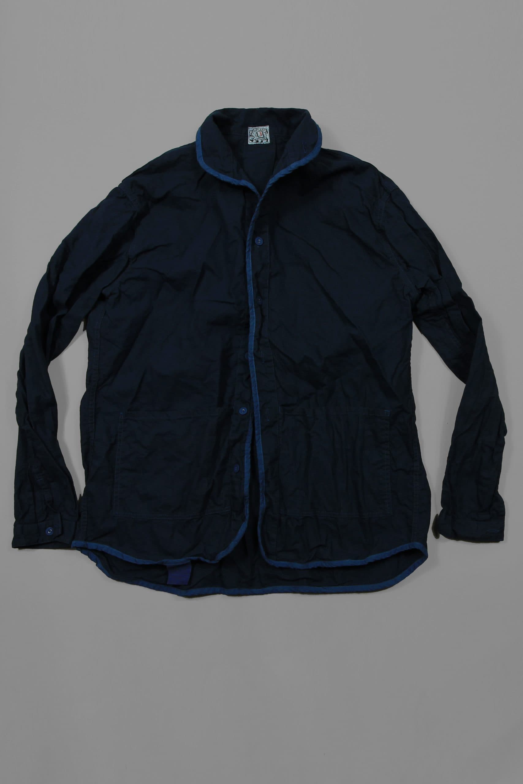 Type 467 Bound Edge Flipped Collar Shirt