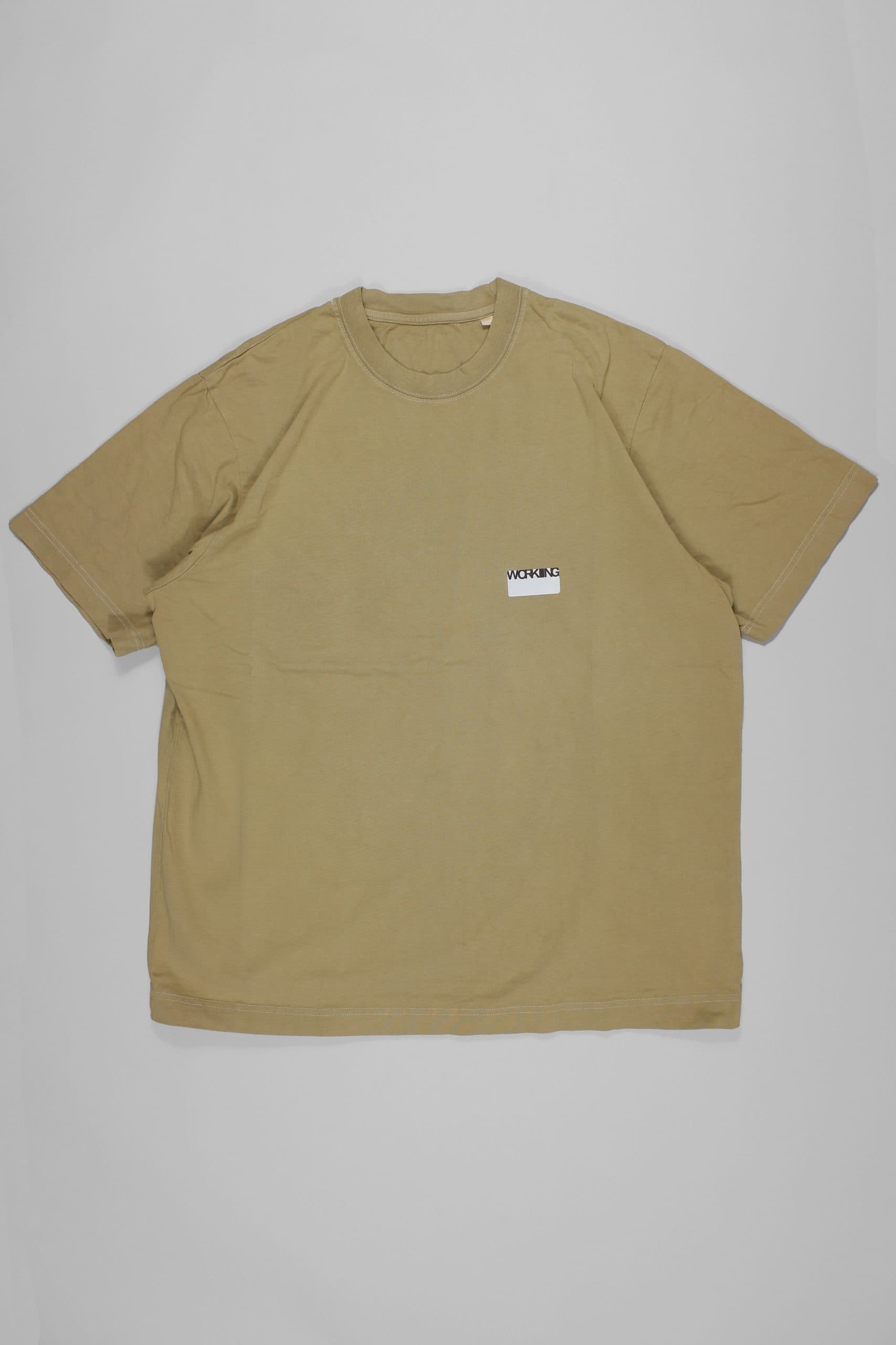 Working Sticker Tshirt