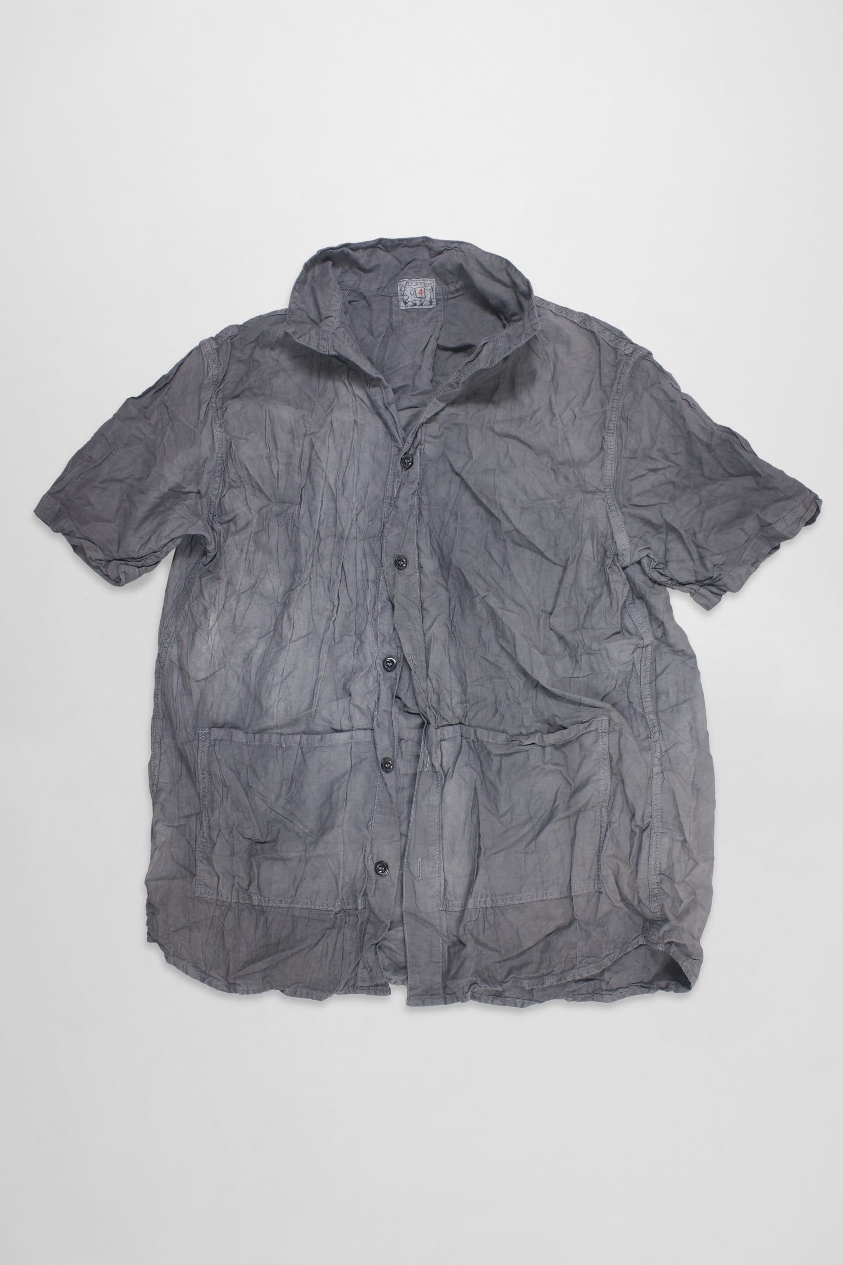 Type 469 Short Sleeve Flipped Collar Shirt