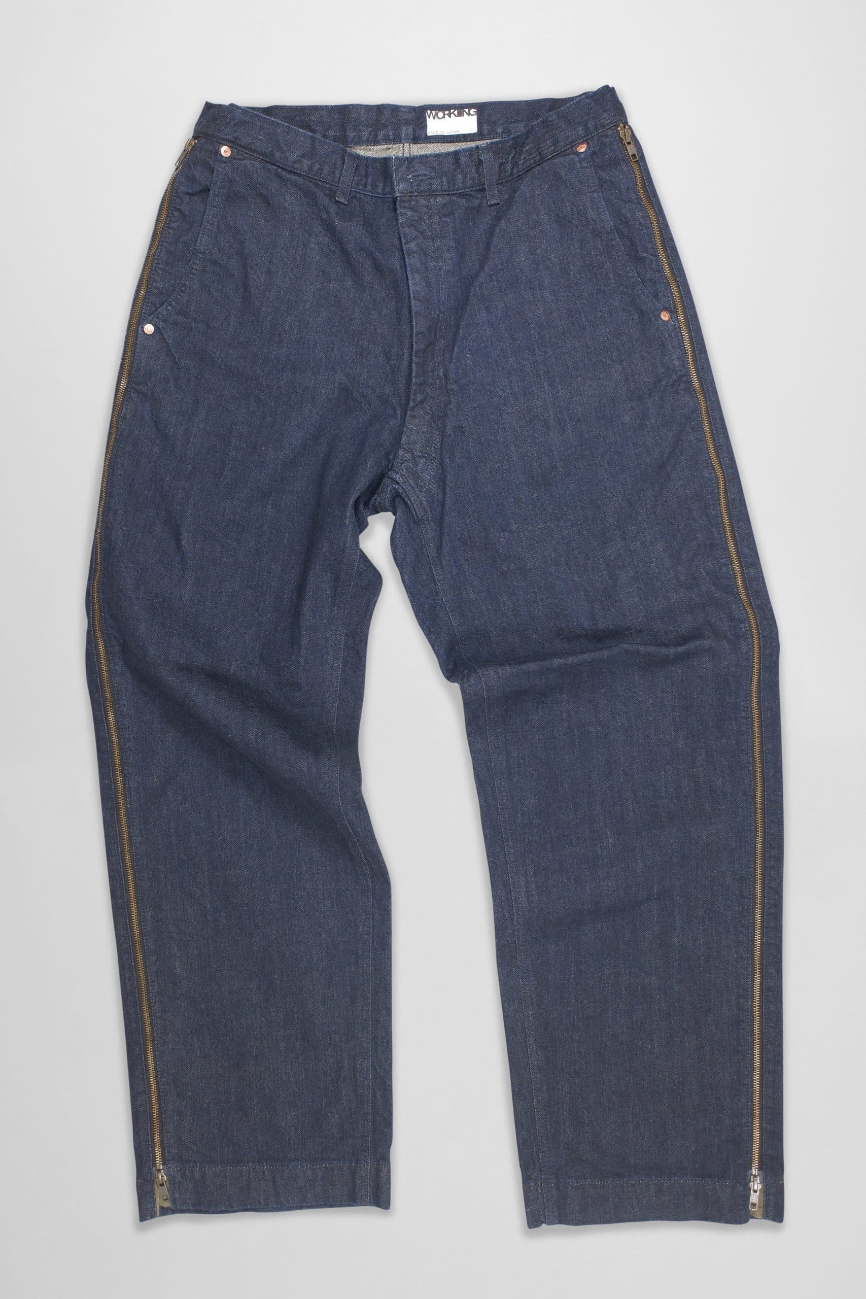 Working Zip Jean