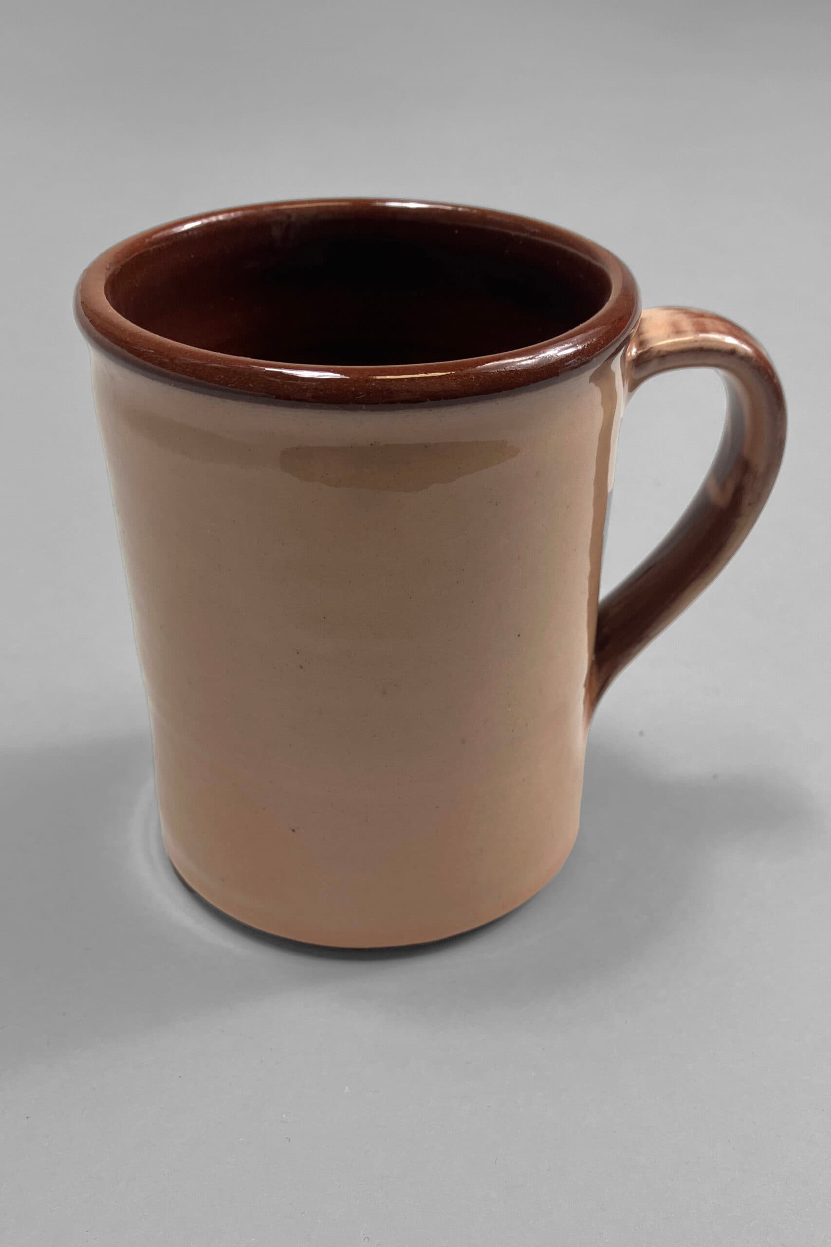 Hand-thrown Natural Red Clay Coffee Mug