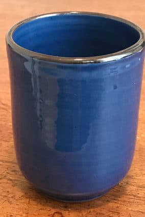 Hand-thrown Natural Red Clay Round Bottomed Beaker