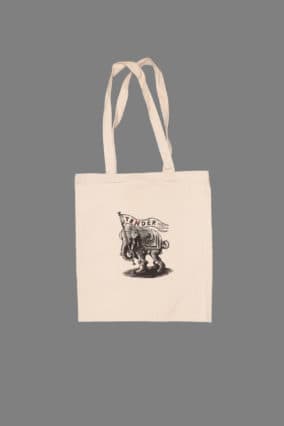 Ten Years Screen Printed Tote Bag
