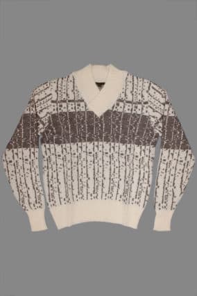 Pop Punch 'monk / Bach' Shawl Collar Pullover