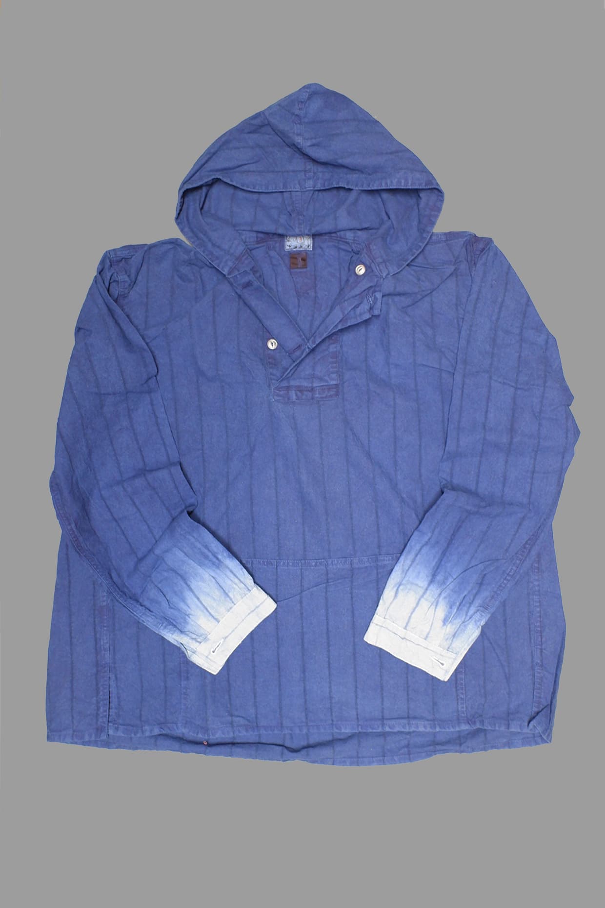 Type 414 Hooded Double Breasted Pullover Shirt