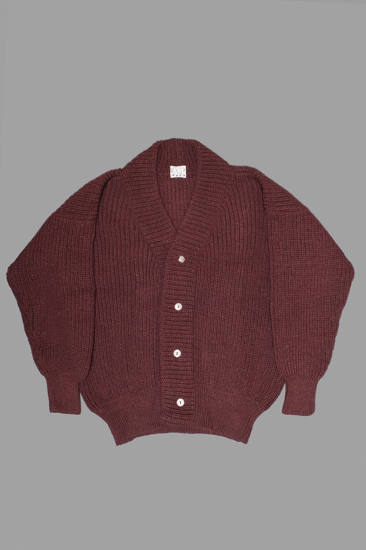 Type 716 Round Rib Cardigan
