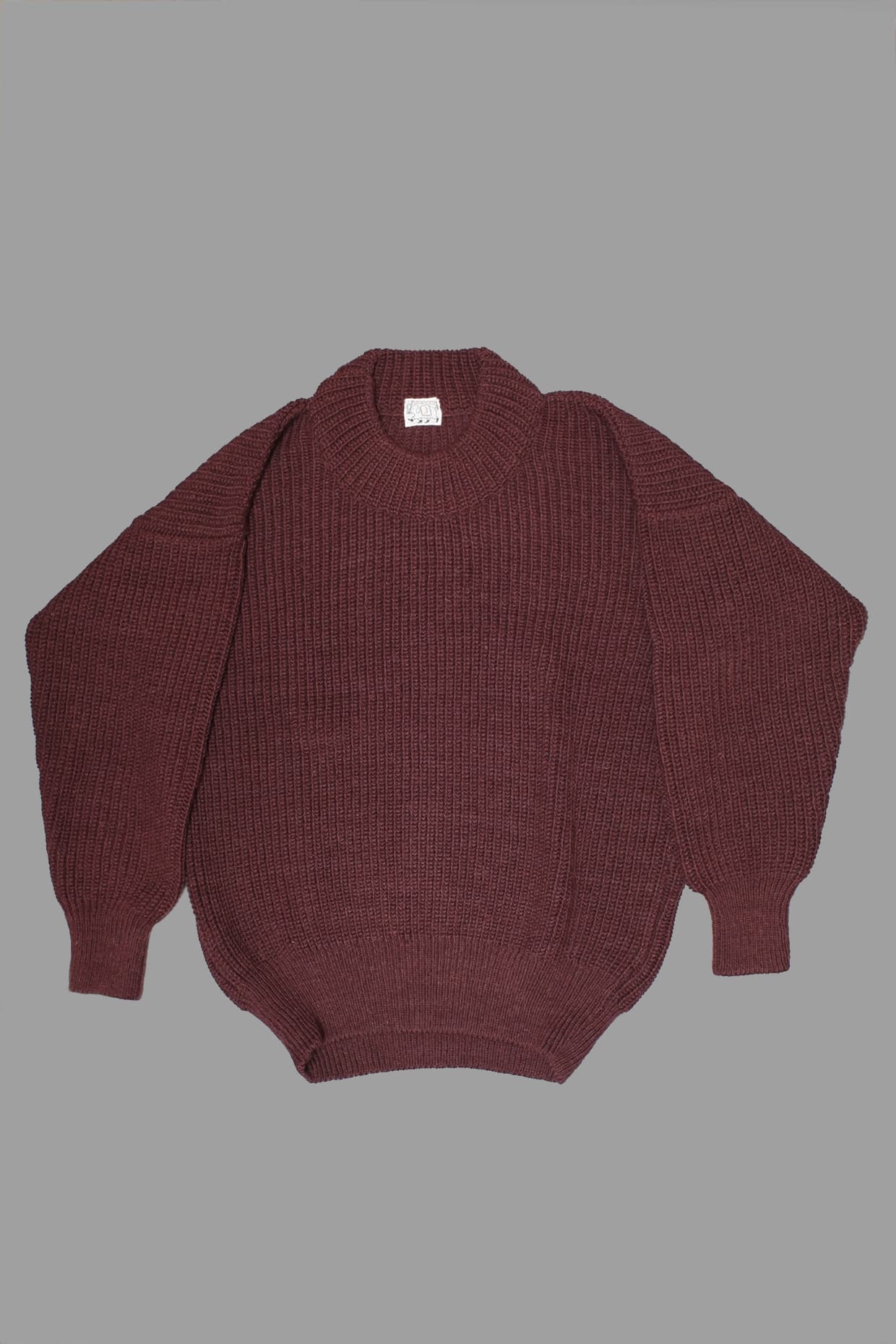 Type 718 Round Rib Crew Neck Pullover
