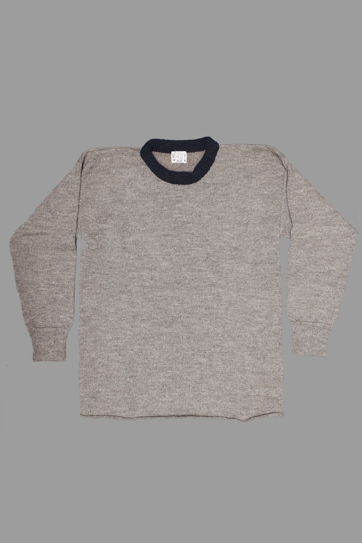 Type 756 Donegal Edge Ryeland Crew Neck Pullover