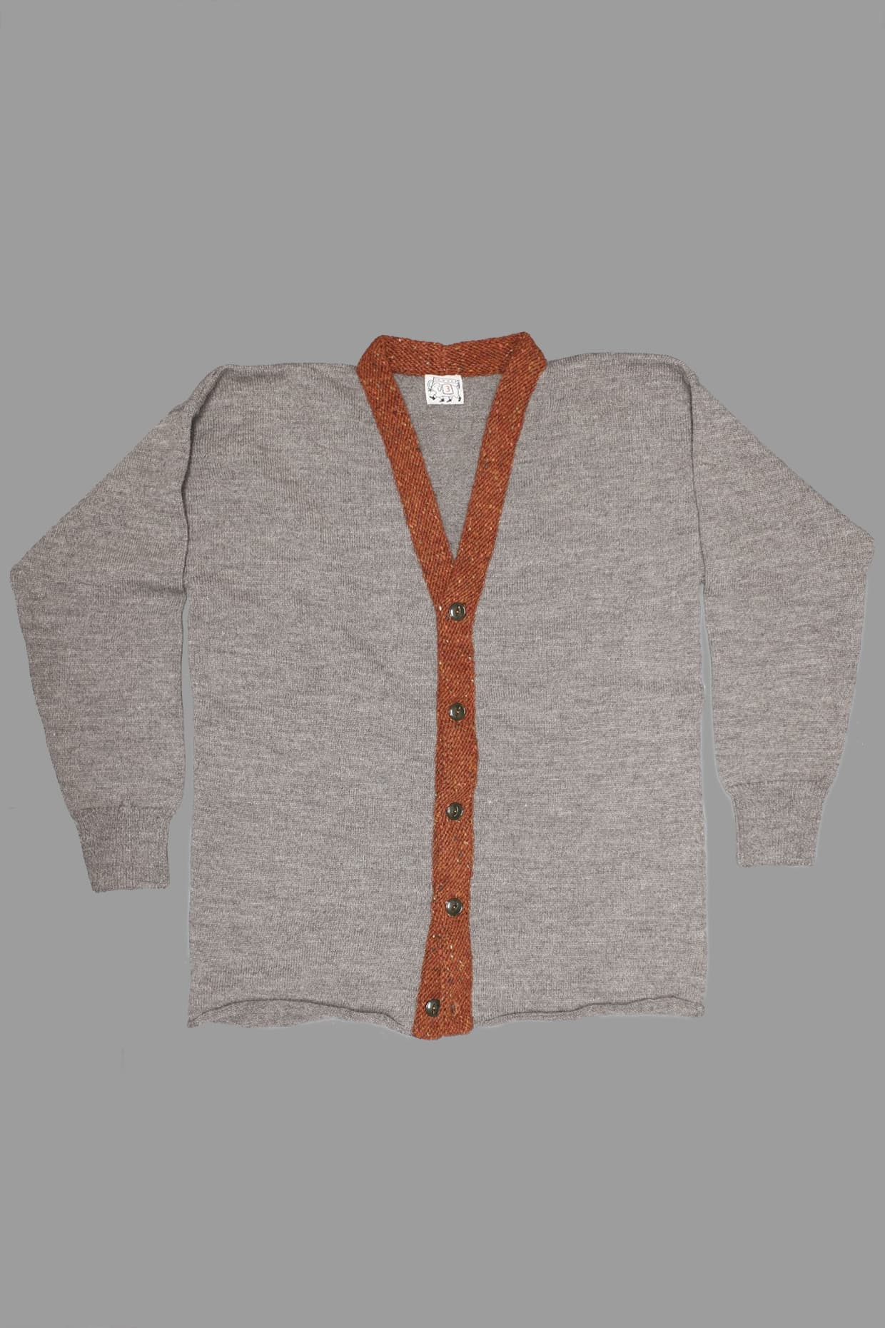 Type 758 Donegal Edge Ryeland Cardigan